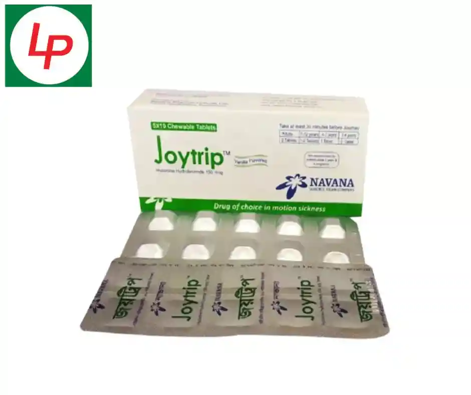 JOYTRIP 150 MG Tab | HYOSCINE HYDROBROMIDE | NAVANA